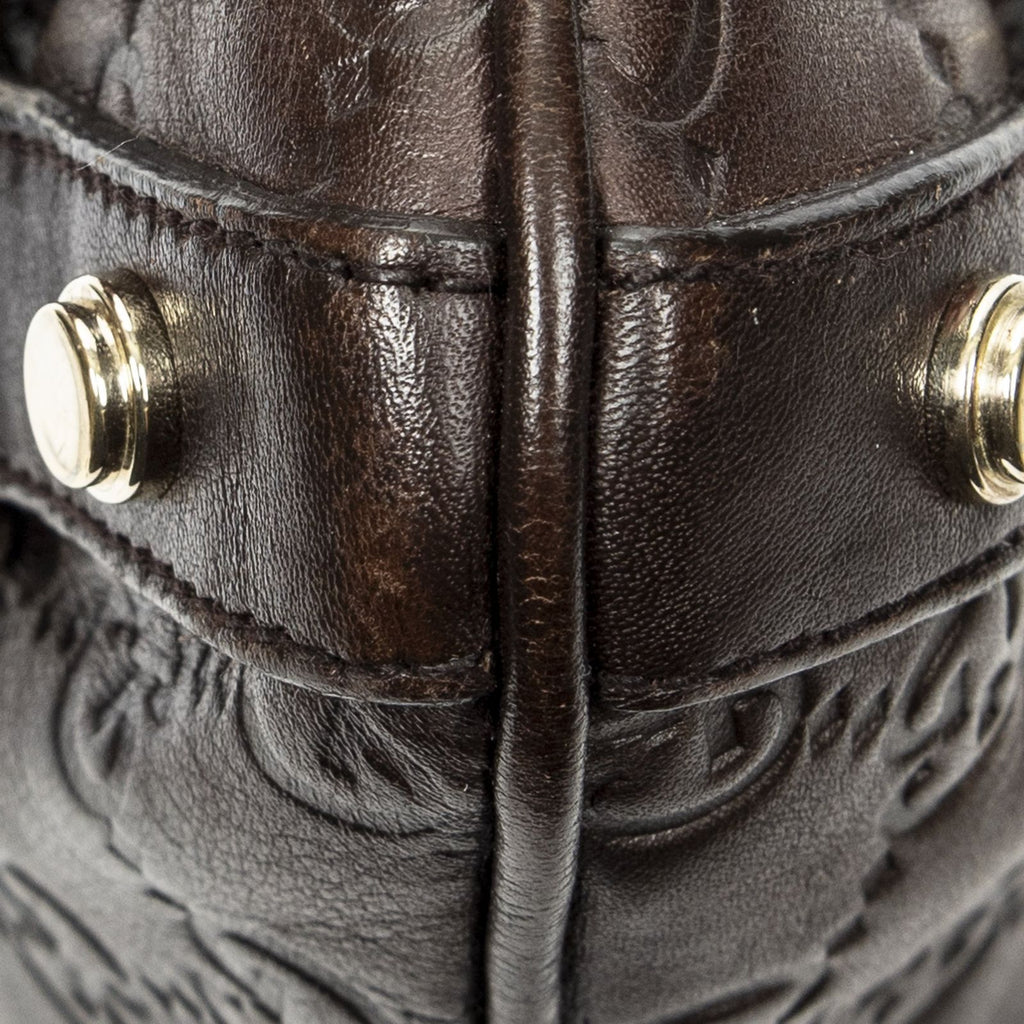 Gucci Abbey Crossbody Dark Brown Guccissima — view 7