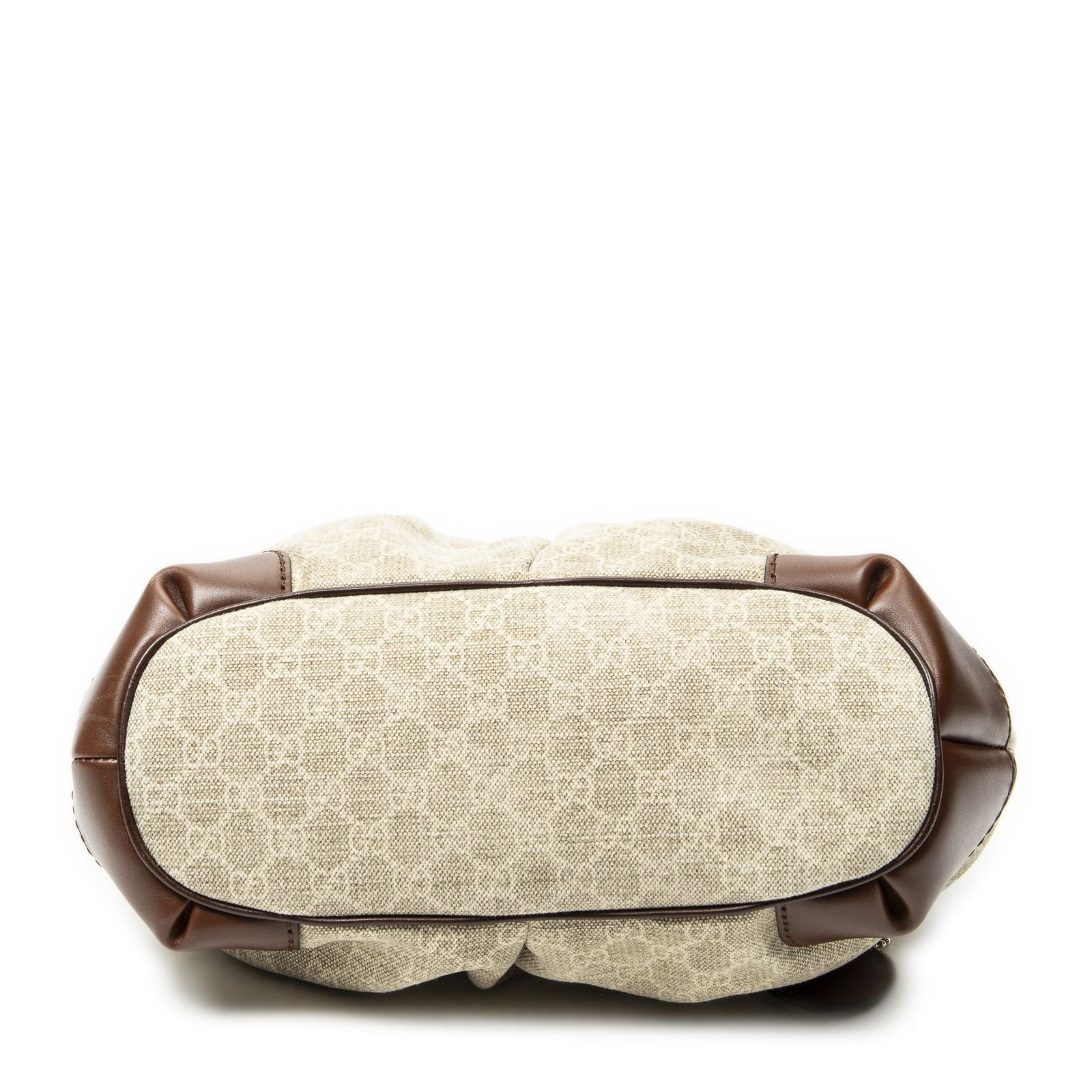 Gucci Sukey Top Handle Beige Brown GG Canvas — view 6