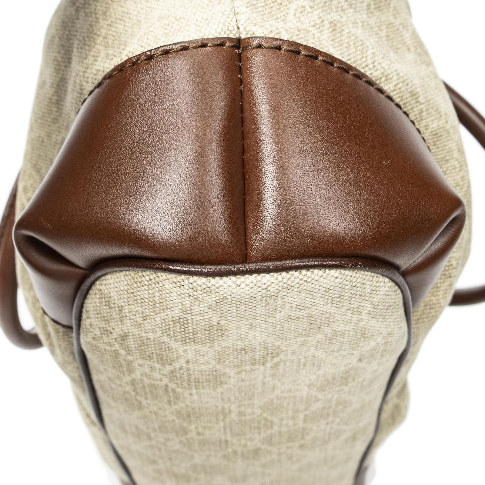 Gucci Sukey Top Handle Beige Brown GG Canvas — view 8