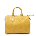 Louis Vuitton Speedy Yellow Epi Handbag