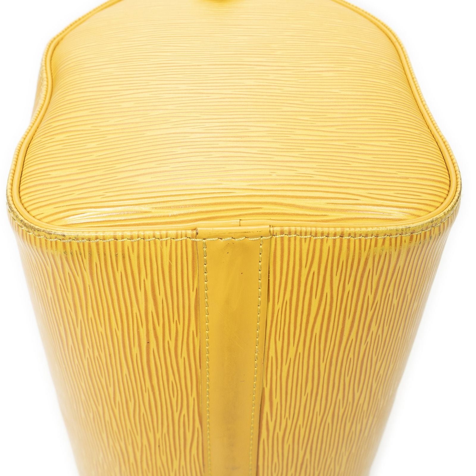 Louis Vuitton Speedy Yellow Epi Handbag — view 8