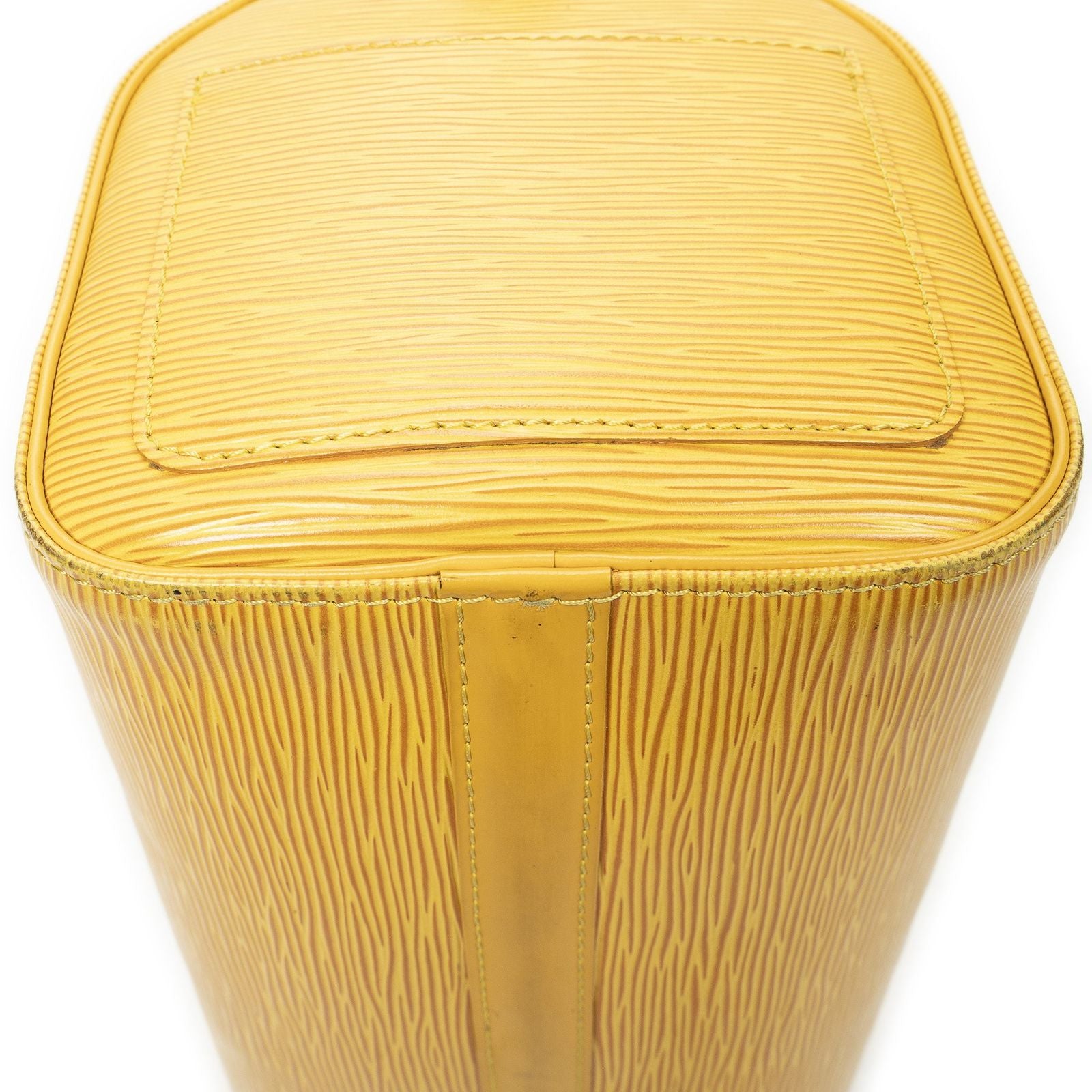 Louis Vuitton Speedy Yellow Epi Handbag — view 7