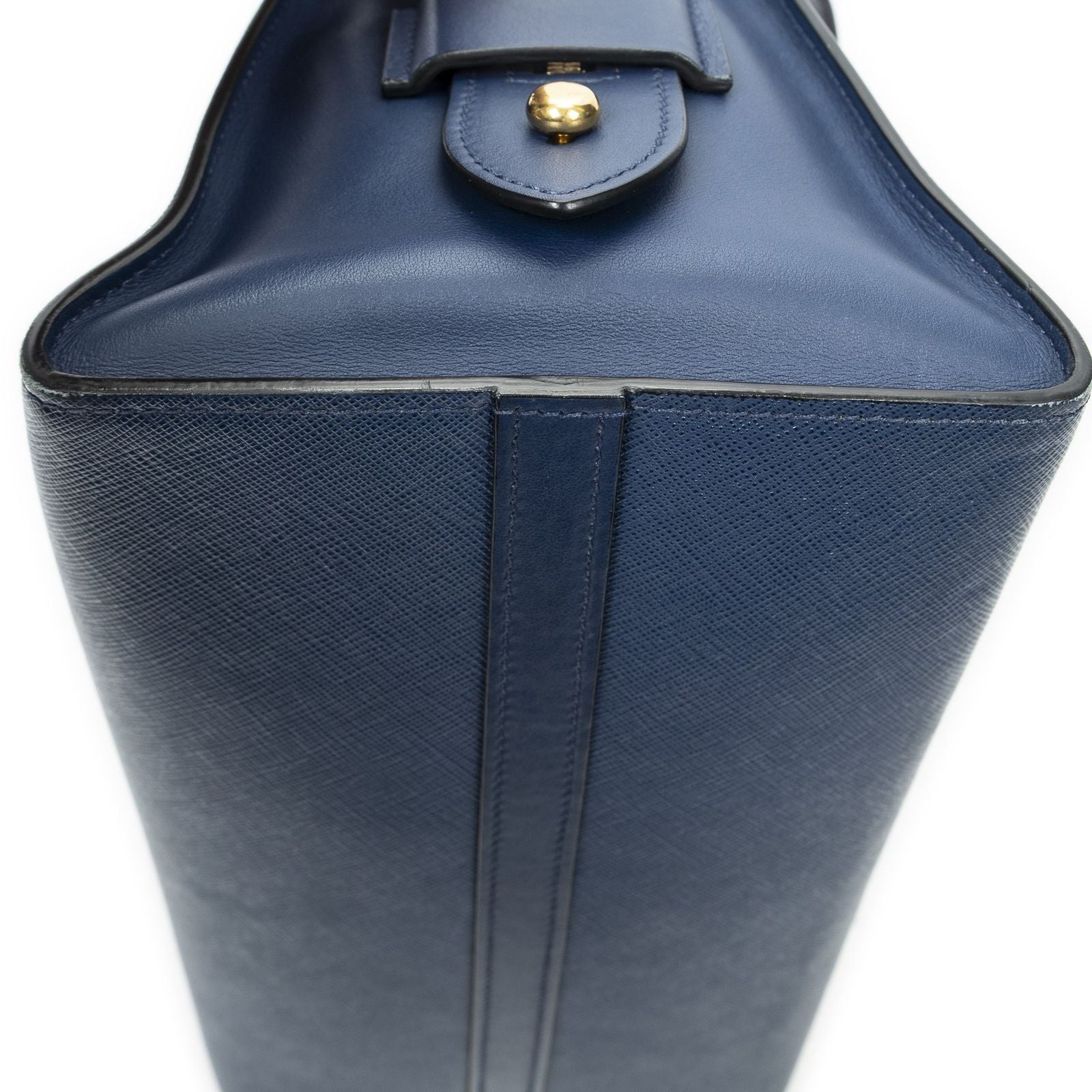 Prada Esplanade Tote Navy Saffiano Leather — view 8