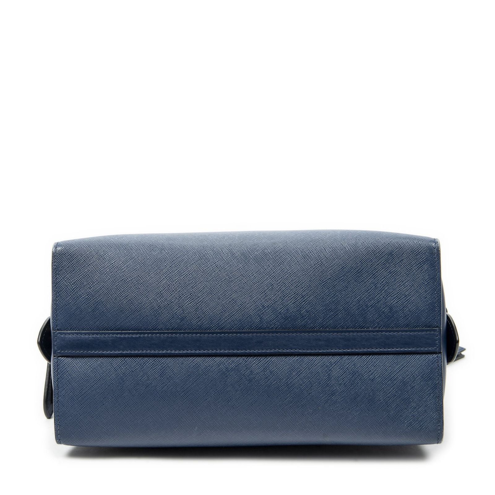 Prada Esplanade Tote Navy Saffiano Leather — view 6