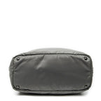 Prada Roulis Versible Tote Black Gray Nylon Canvas — view 6