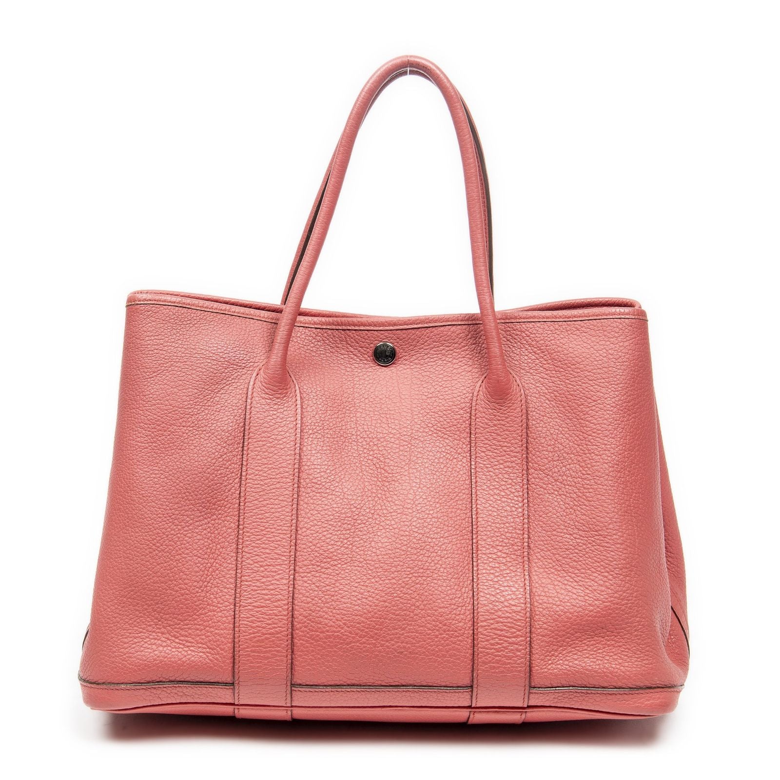 Hermes Garden Party Rose Azarenegonda Leather — view 5