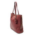 Prada Zip Tote Red Vitello Dyno — view 2