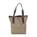 Gucci Charmi Tote Beige Brown GG Canvas