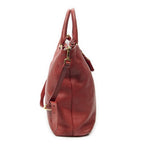 Prada Radio Pun Tote Red Vitello Daino — view 4
