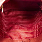 Prada Radio Pun Tote Red Vitello Daino — view 9