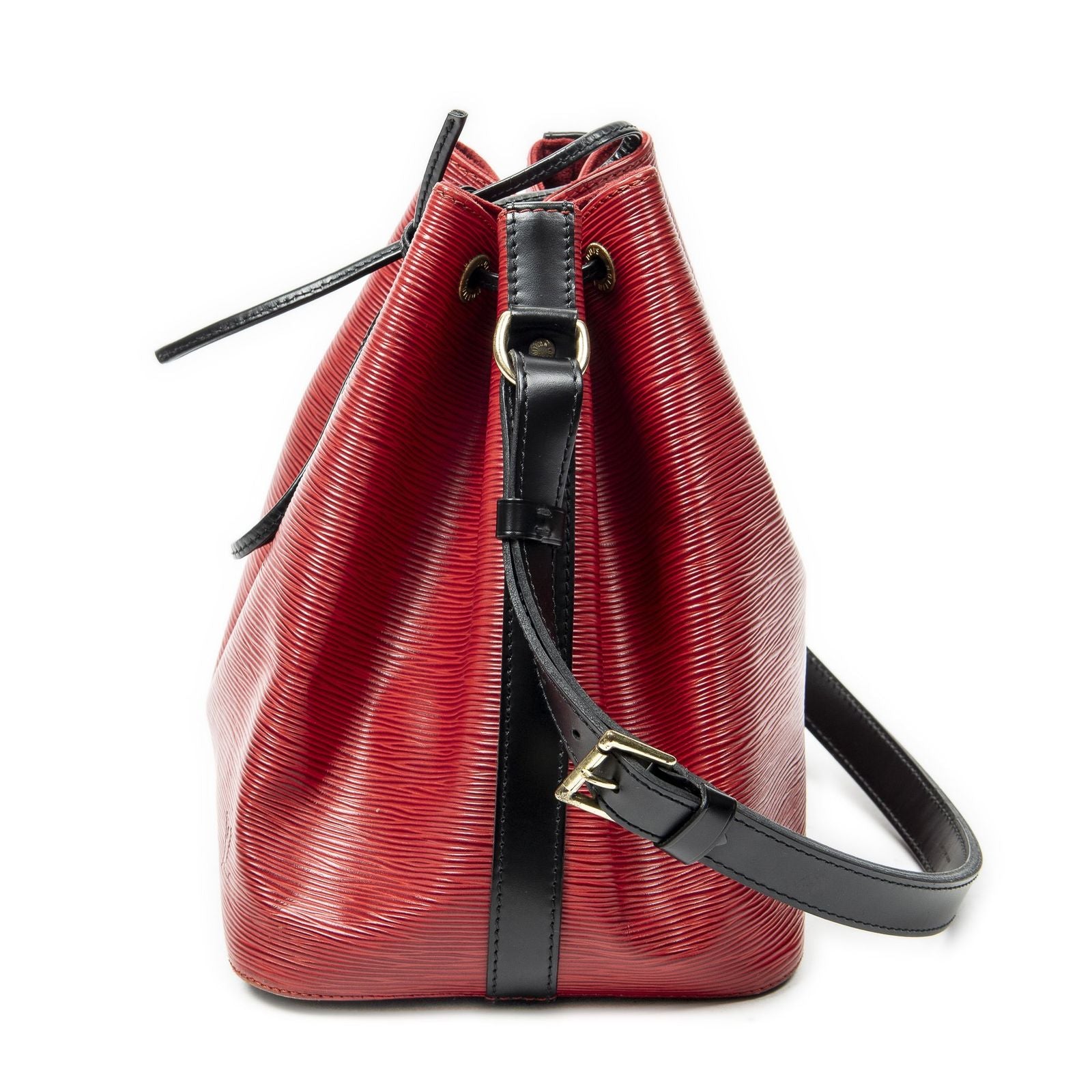 Louis Vuitton Noe Bicolor Red Black — view 3