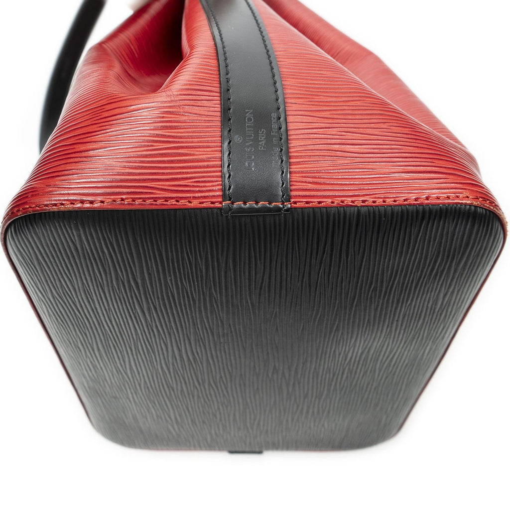 Louis Vuitton Noe Bicolor Red Black — view 8