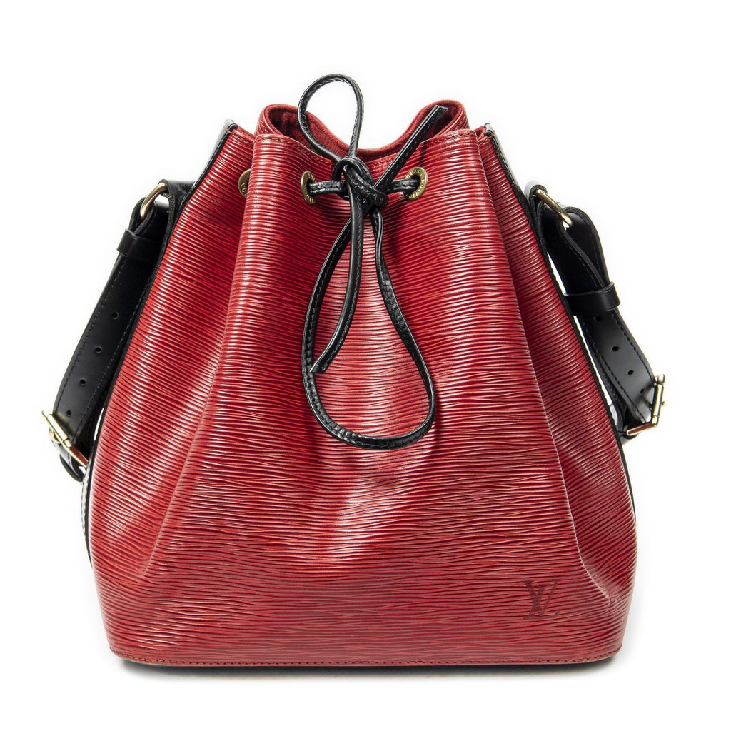 Louis Vuitton Noe Bicolor Red Black