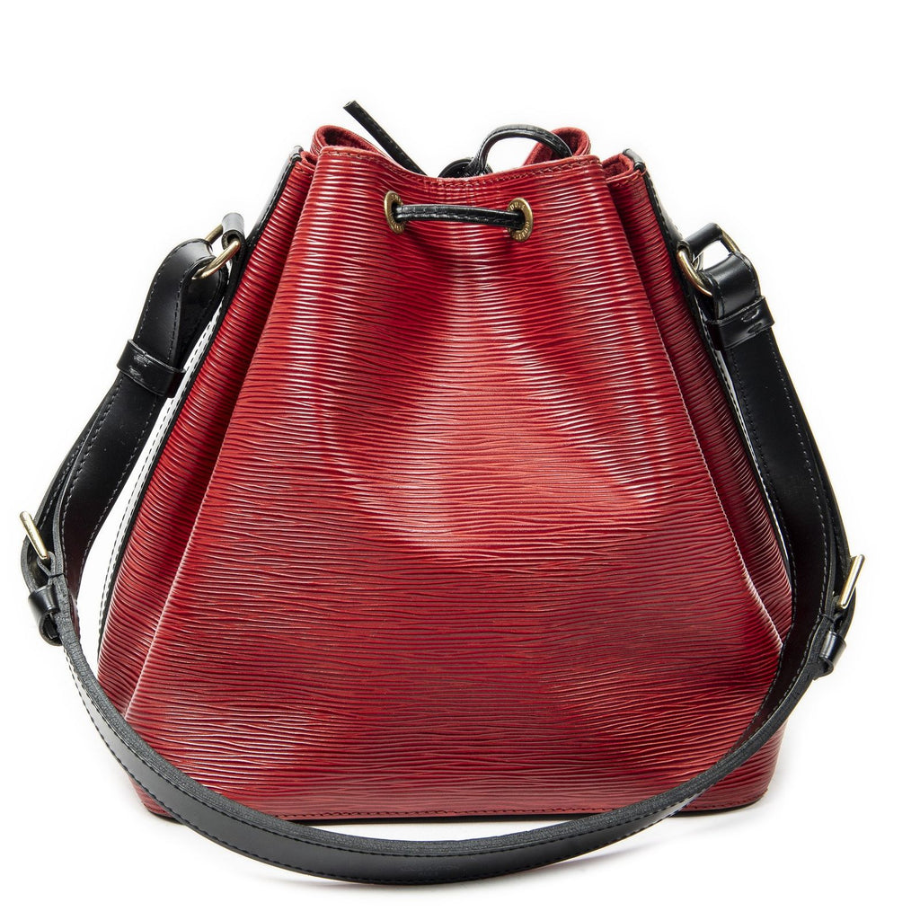 Louis Vuitton Noe Bicolor Red Black — view 5