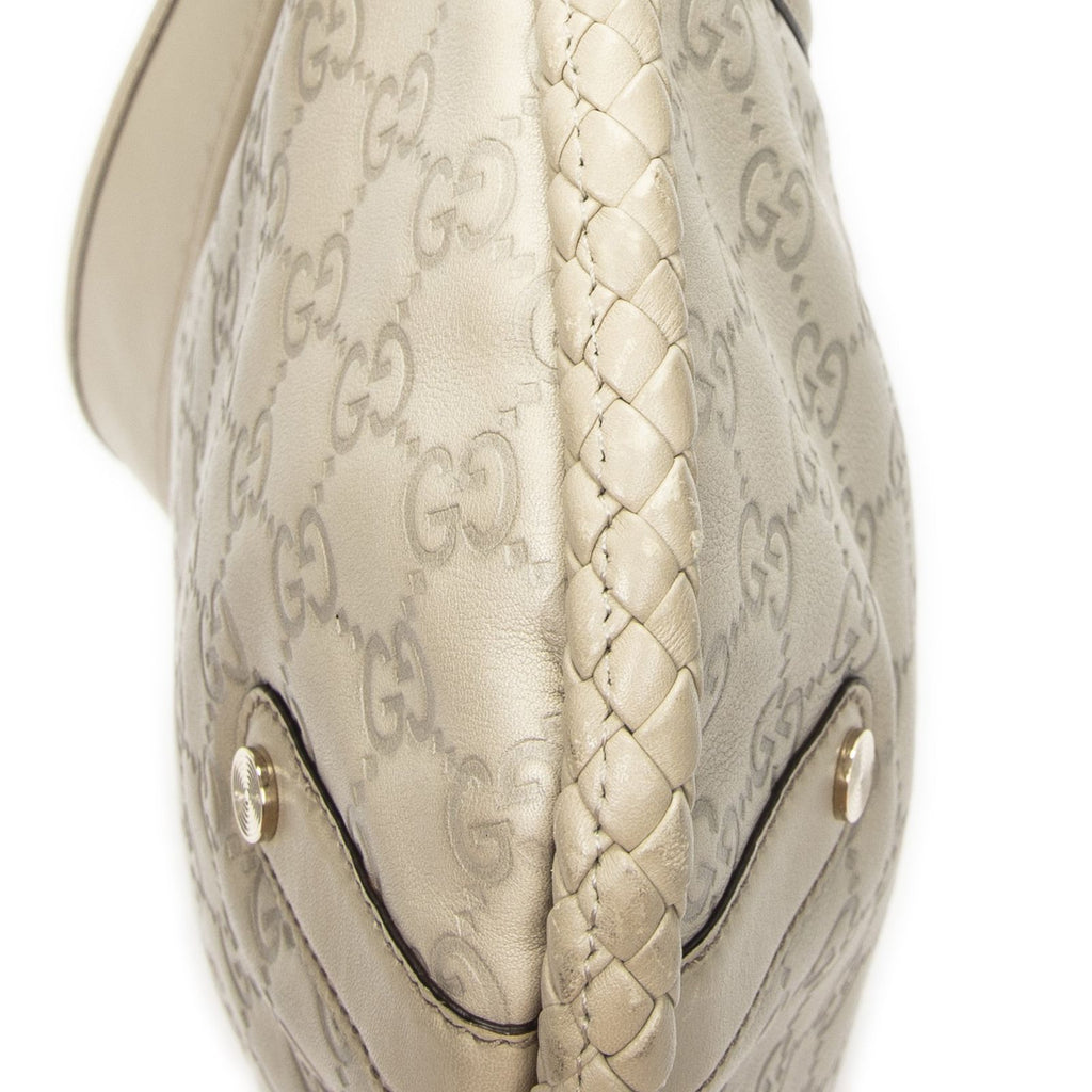 Gucci Brit Hobo Ivory Guccissima — view 7