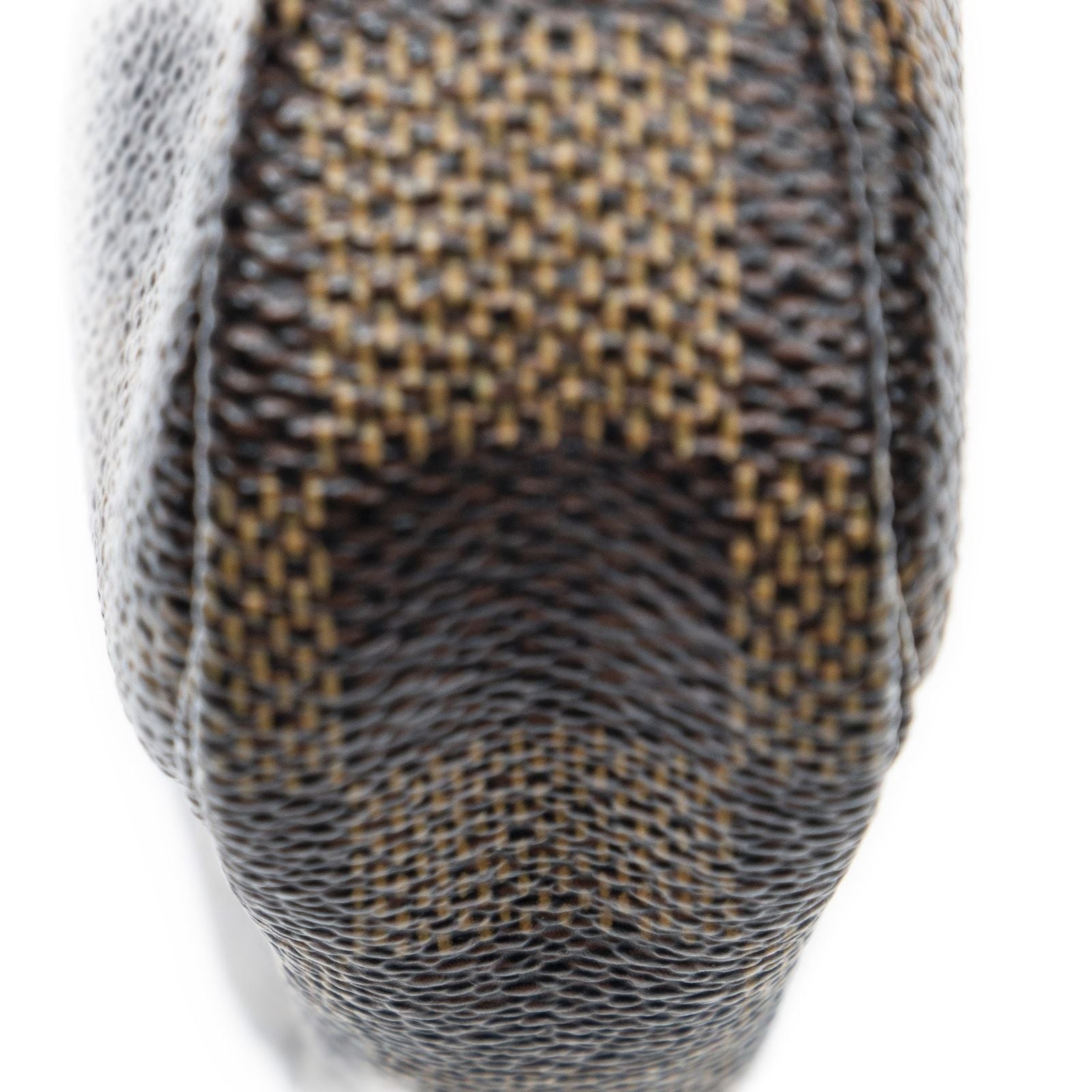 Louis Vuitton Mini Pochette Brown Red Damier Ebene — view 7