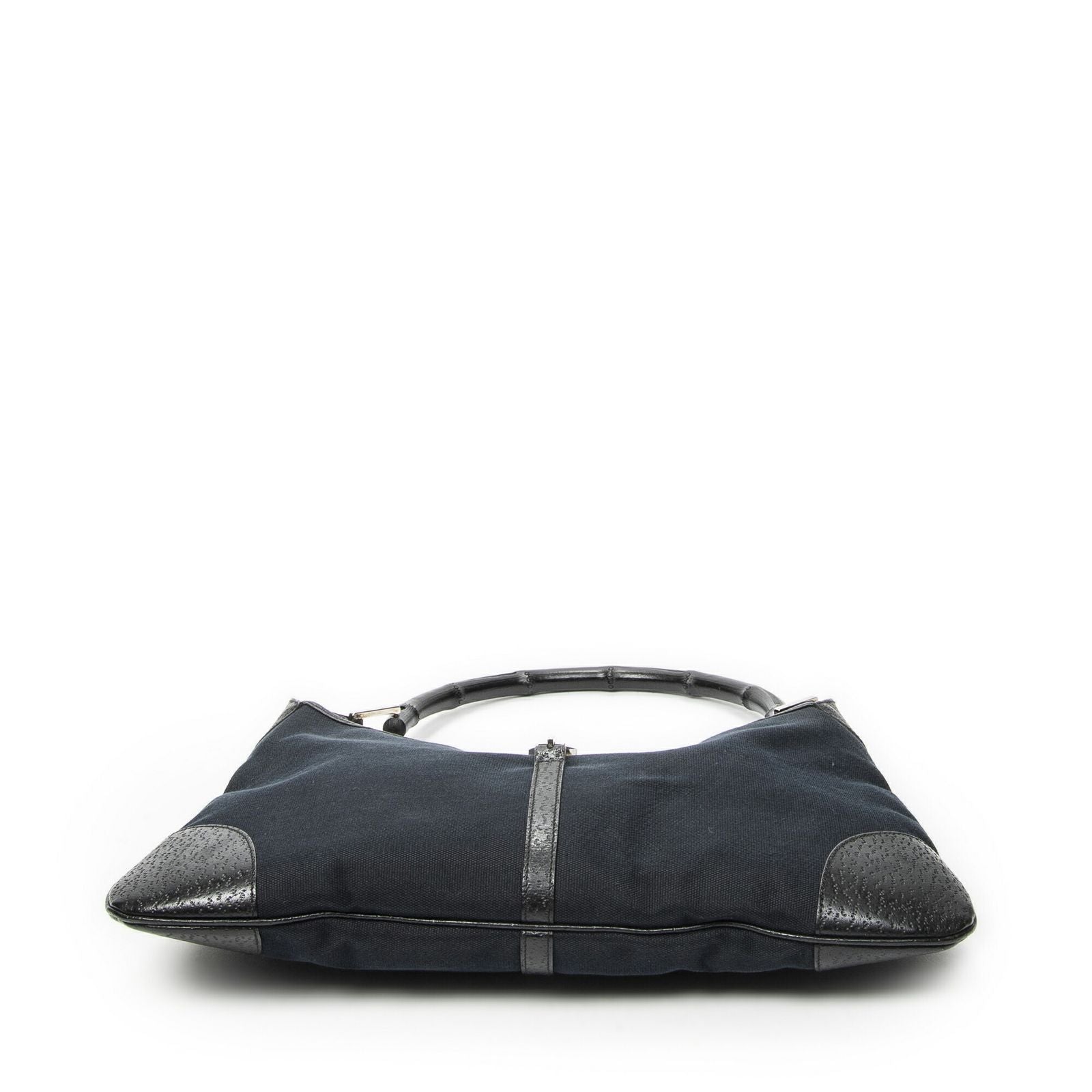 Gucci Bamboo Jackie Hobo Black Canvas — view 6