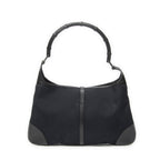 Gucci Bamboo Jackie Hobo Black Canvas — view 5