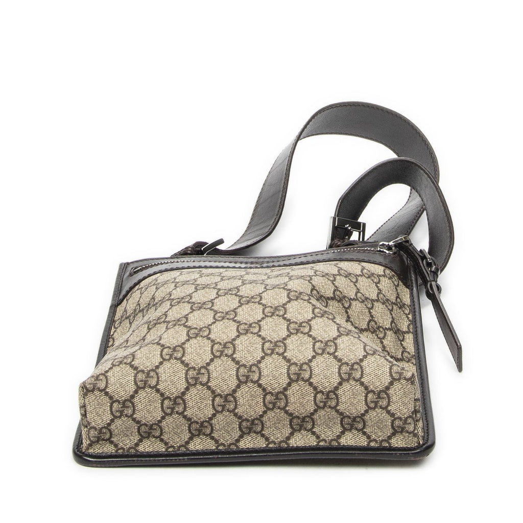 Gucci Sam Crossbody Beige Brown Supreme Canvas — view 6