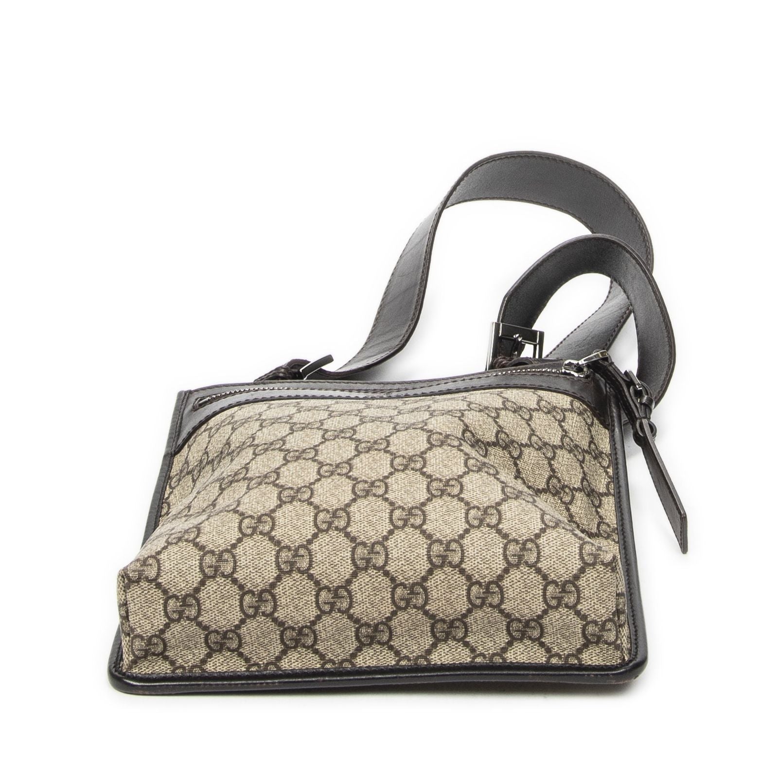 Gucci Sam Crossbody Beige Brown Supreme Canvas — view 6