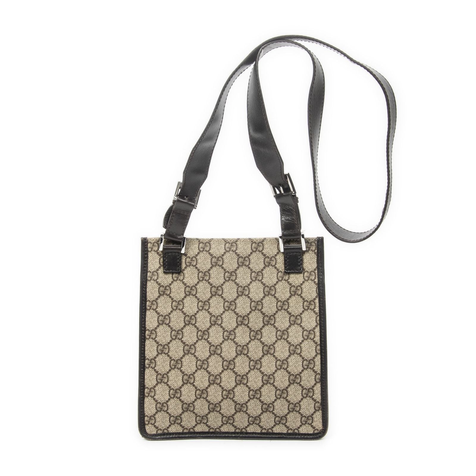 Gucci Sam Crossbody Beige Brown Supreme Canvas — view 5