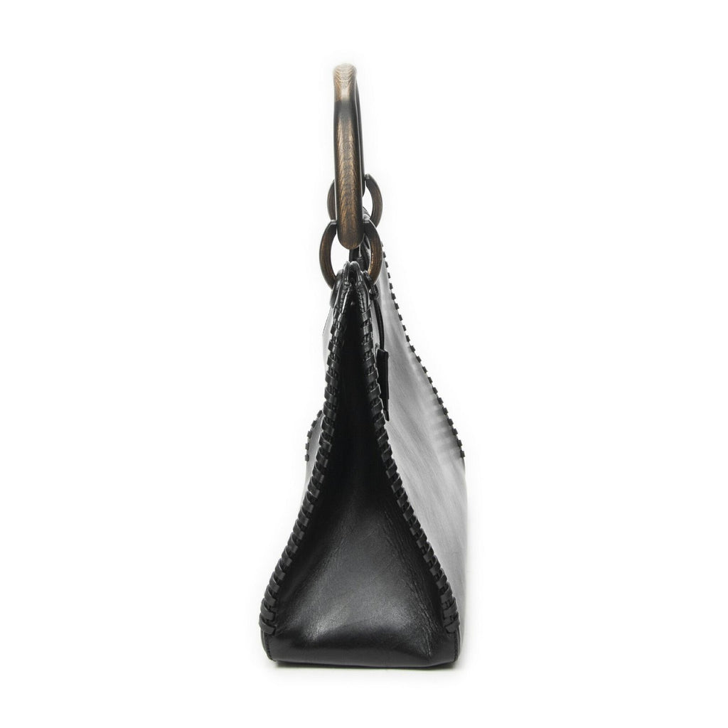 Gucci Whip Stitch Hobo Black Smooth Calfskin — view 4