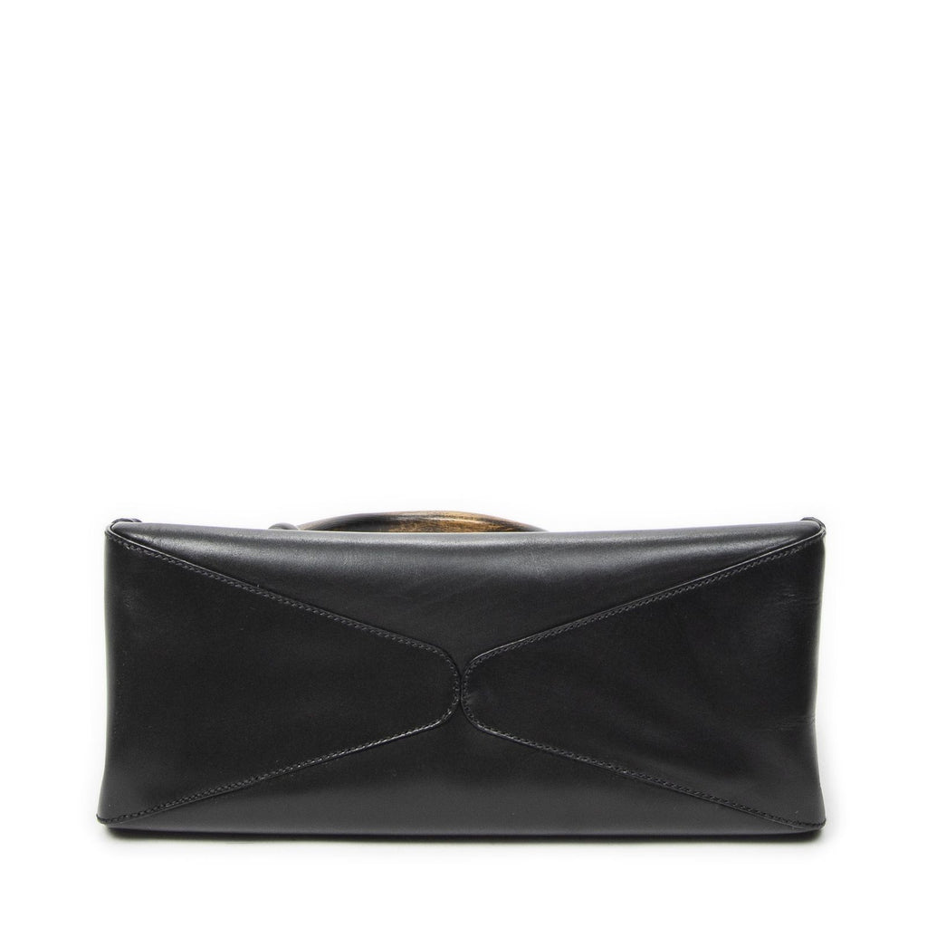 Gucci Whip Stitch Hobo Black Smooth Calfskin — view 6
