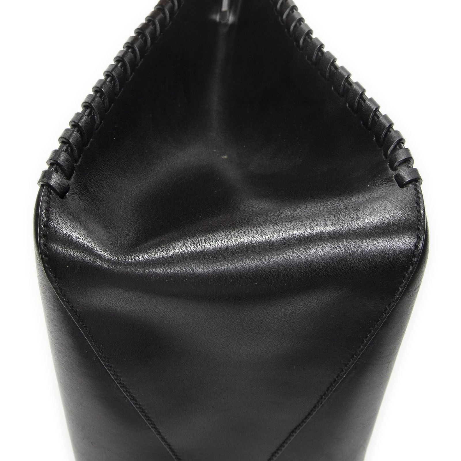 Gucci Whip Stitch Hobo Black Smooth Calfskin — view 7