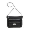 Gucci g Push Lock Shoulder Tote Black Nylon Canvas