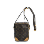 Louis Vuitton Danube Brown Monogram Canvas Crossbody — view 5