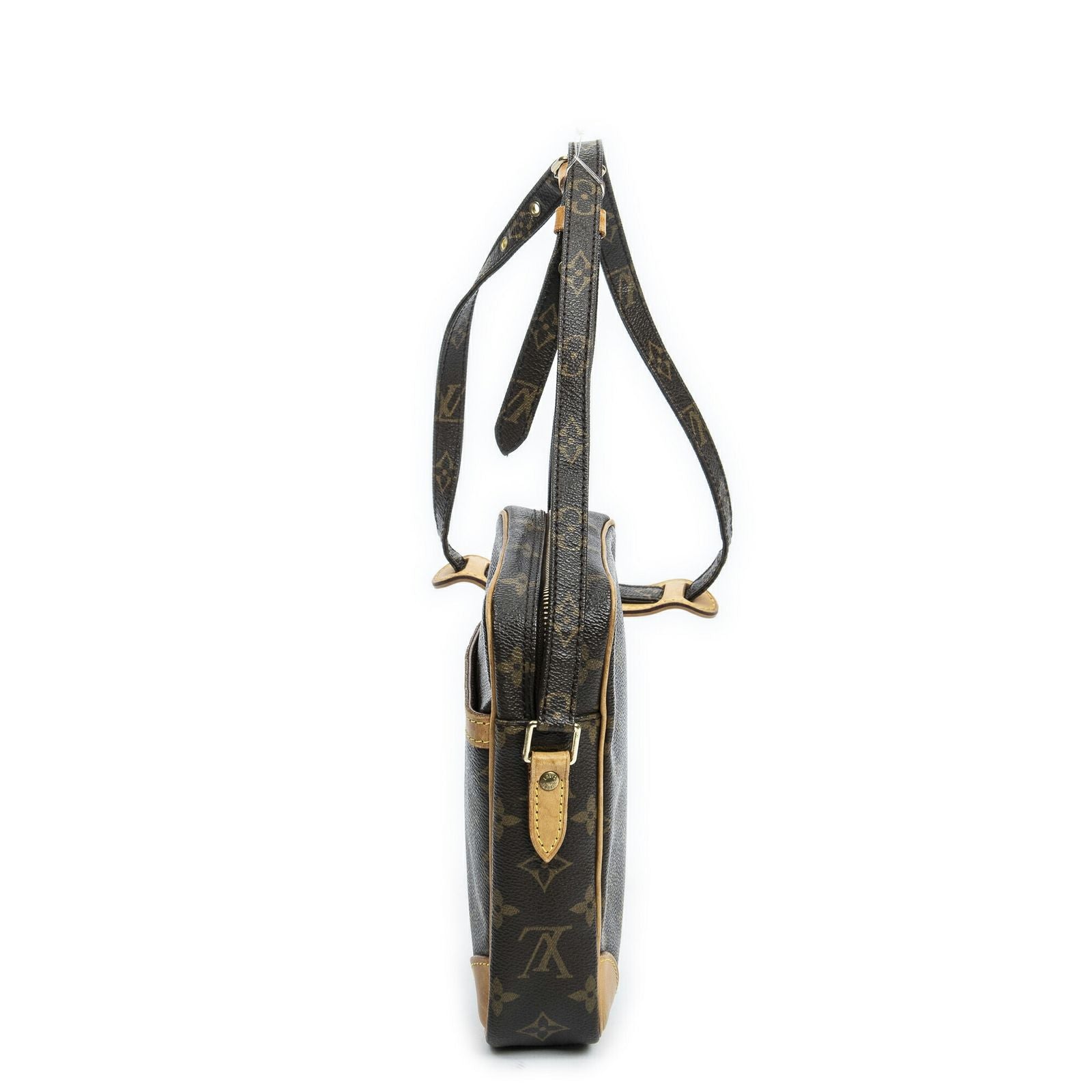 Louis Vuitton Danube Brown Monogram Canvas Crossbody — view 3