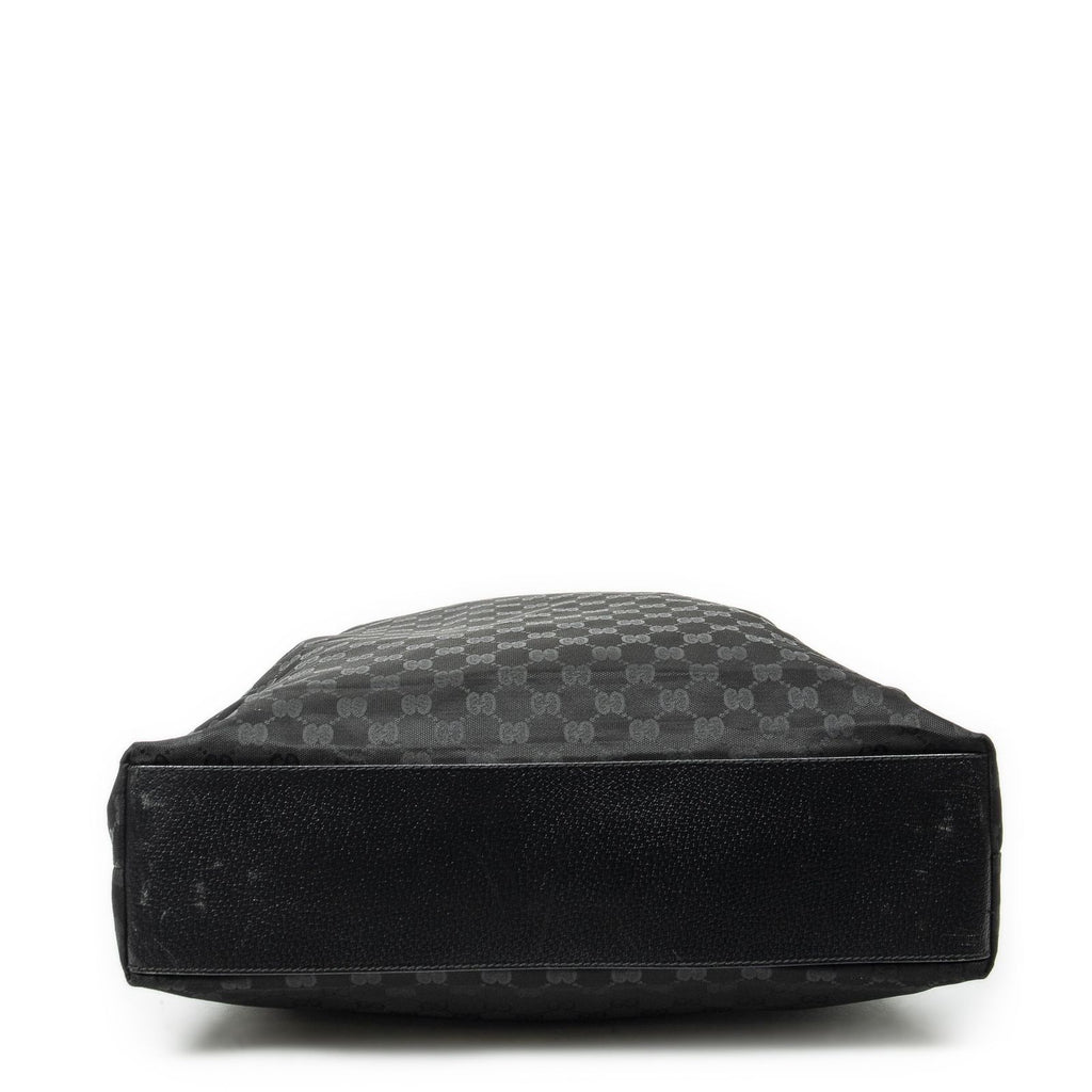 Gucci Vertical Tote Black GG Nylon Canvas — view 6