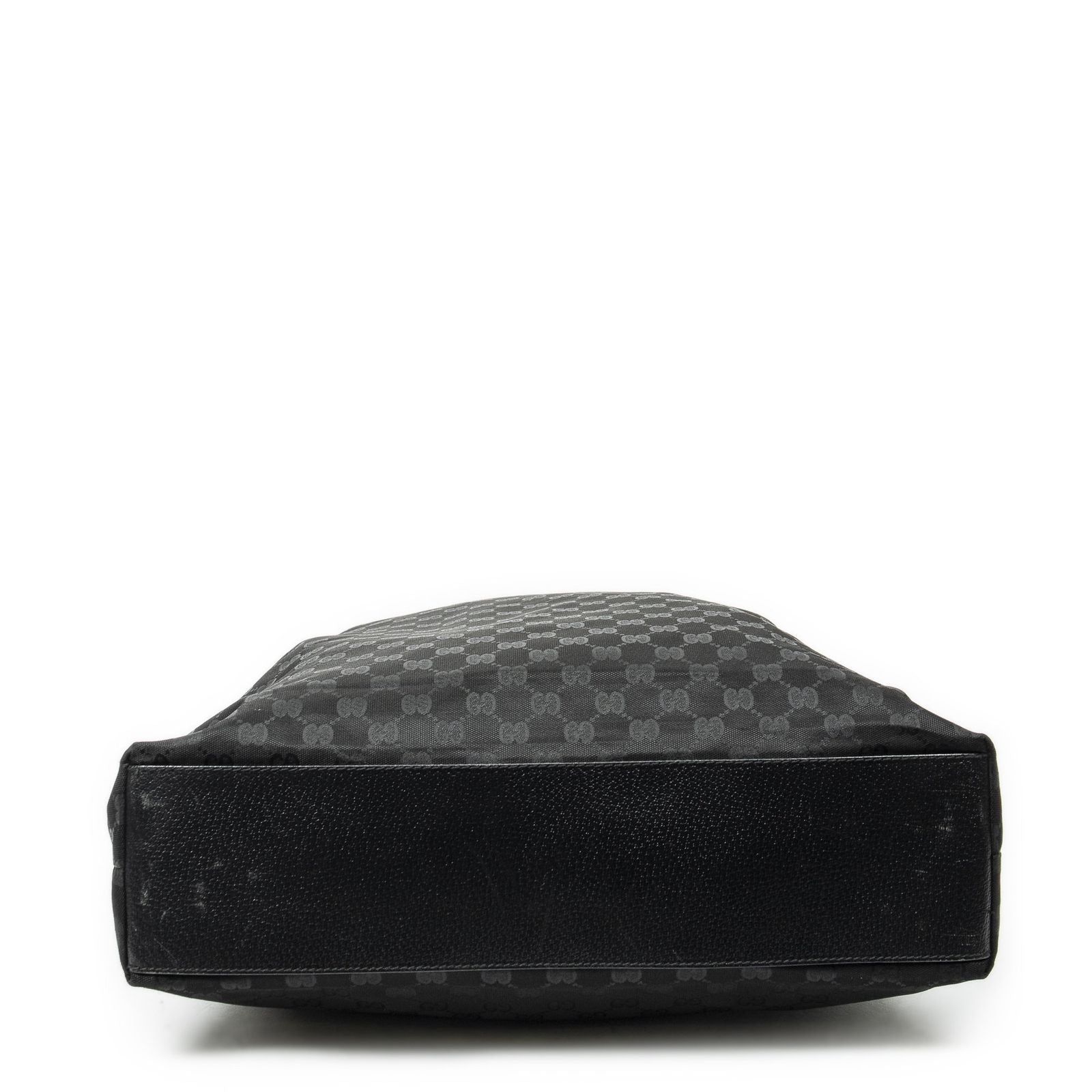Gucci Vertical Tote Black GG Nylon Canvas — view 6