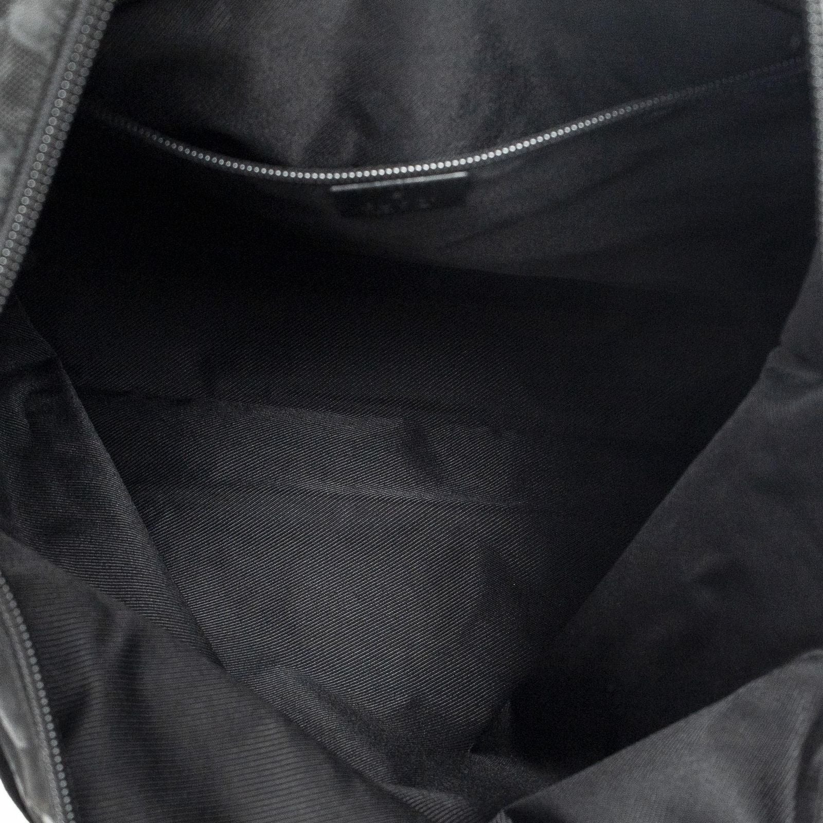 Gucci Vertical Tote Black GG Nylon Canvas — view 9