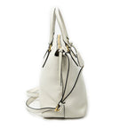 Prada Zip Tote White Vitello Phoenix — view 4
