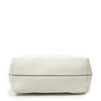 Prada Zip Tote White Vitello Phoenix — view 6