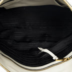 Prada Zip Tote White Vitello Phoenix — view 9