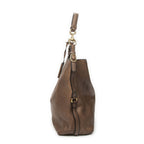 Gucci Harness Hobo Brown Pebbled Leather — view 3