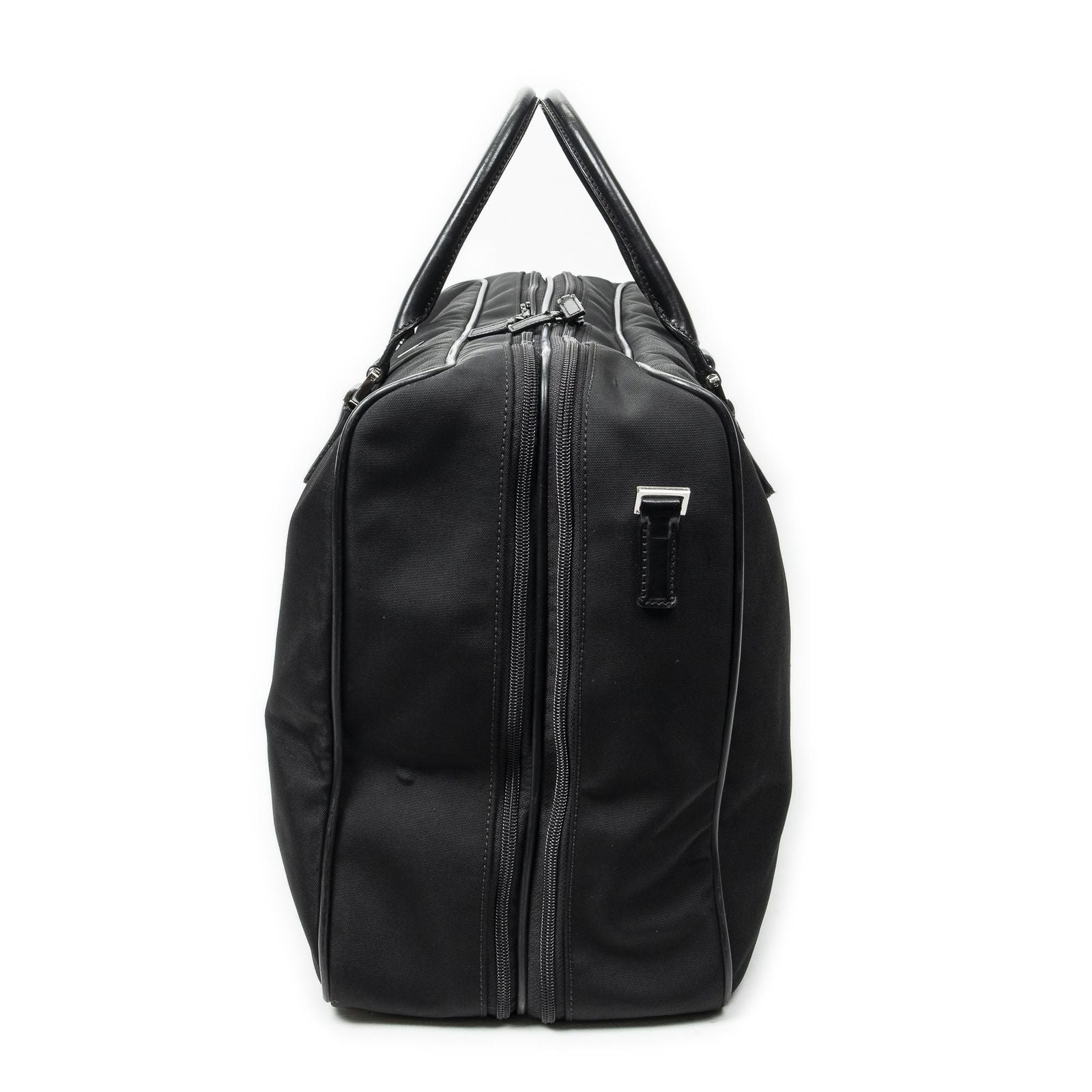 Gucci Large Zip Wi Quenda Black Nylon Canvas — view 3