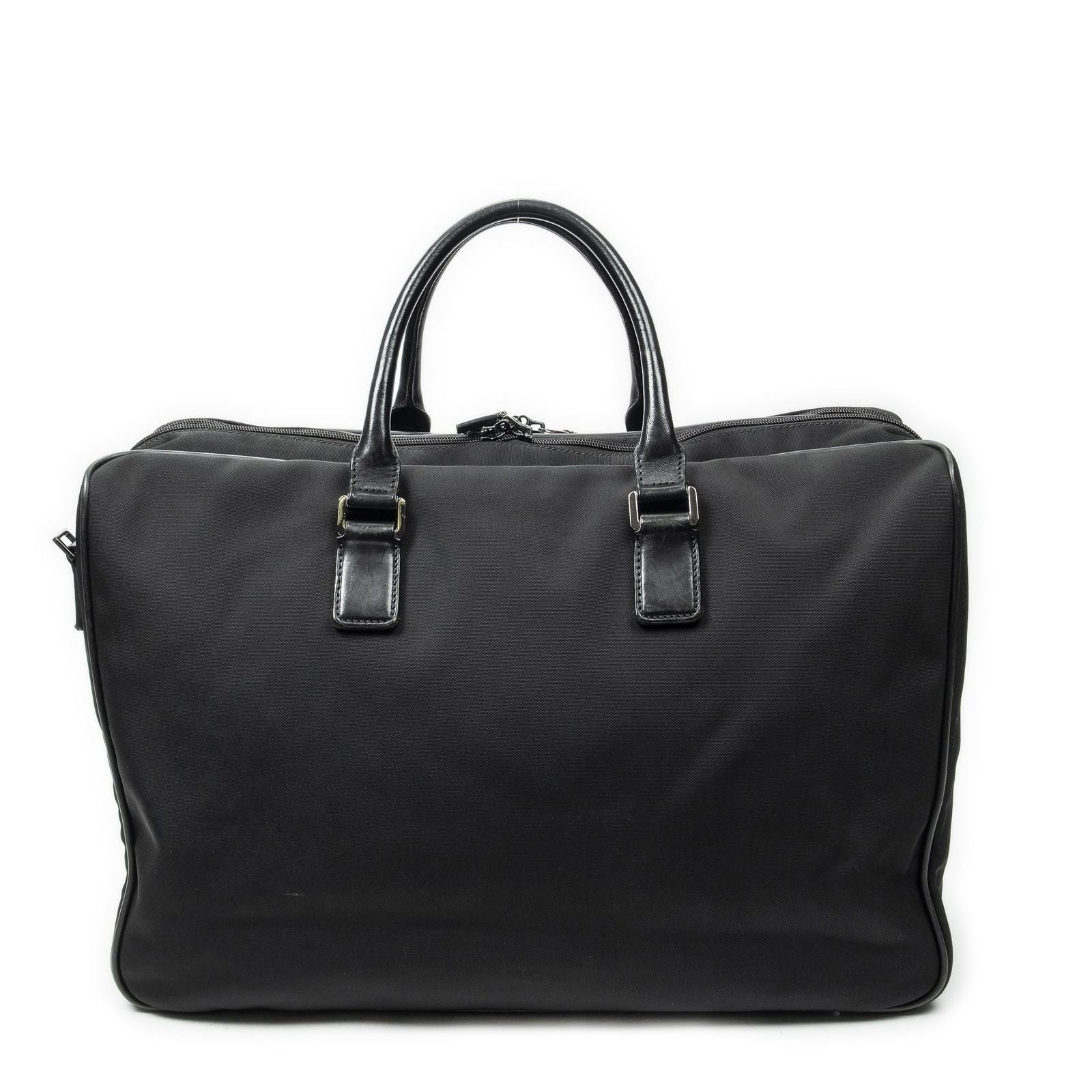 Gucci Large Zip Wi Quenda Black Nylon Canvas — view 5