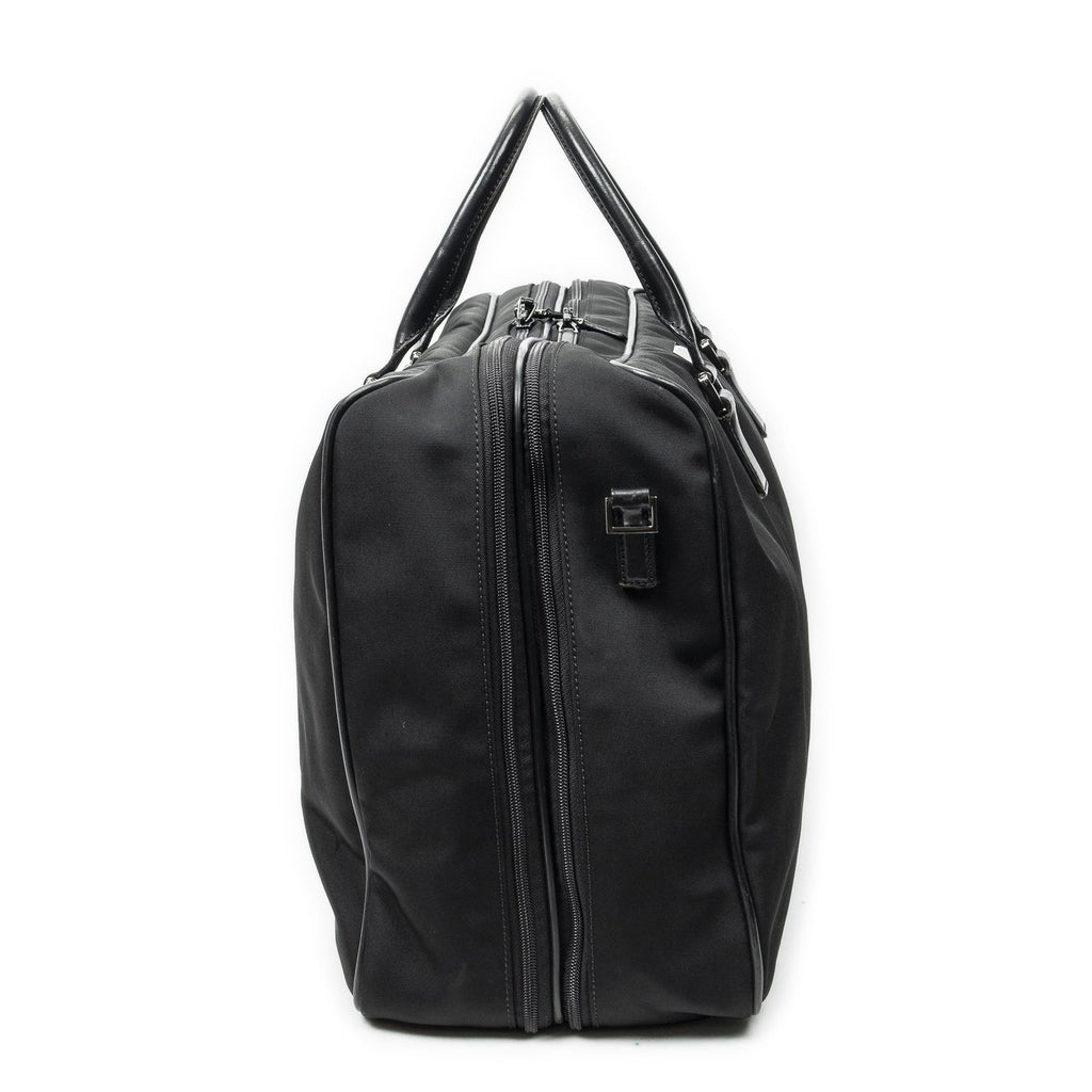 Gucci Large Zip Wi Quenda Black Nylon Canvas — view 4