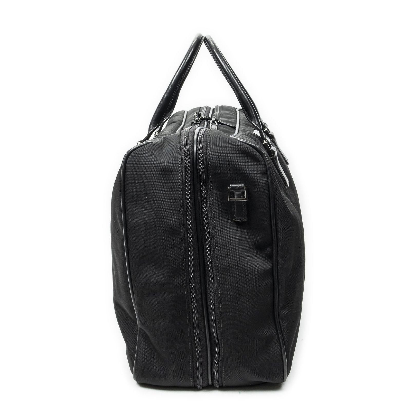 Gucci Large Zip Wi Quenda Black Nylon Canvas — view 4