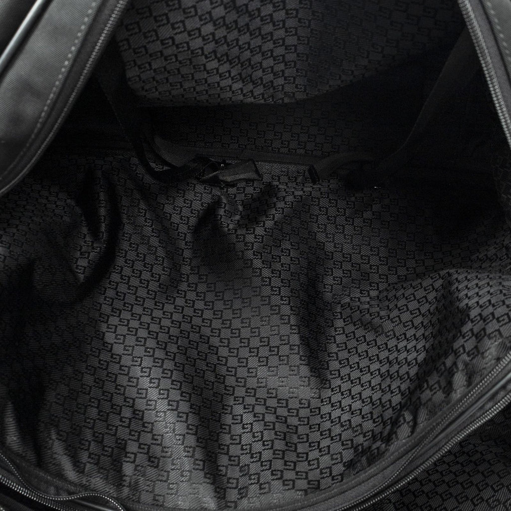 Gucci Large Zip Wi Quenda Black Nylon Canvas — view 9