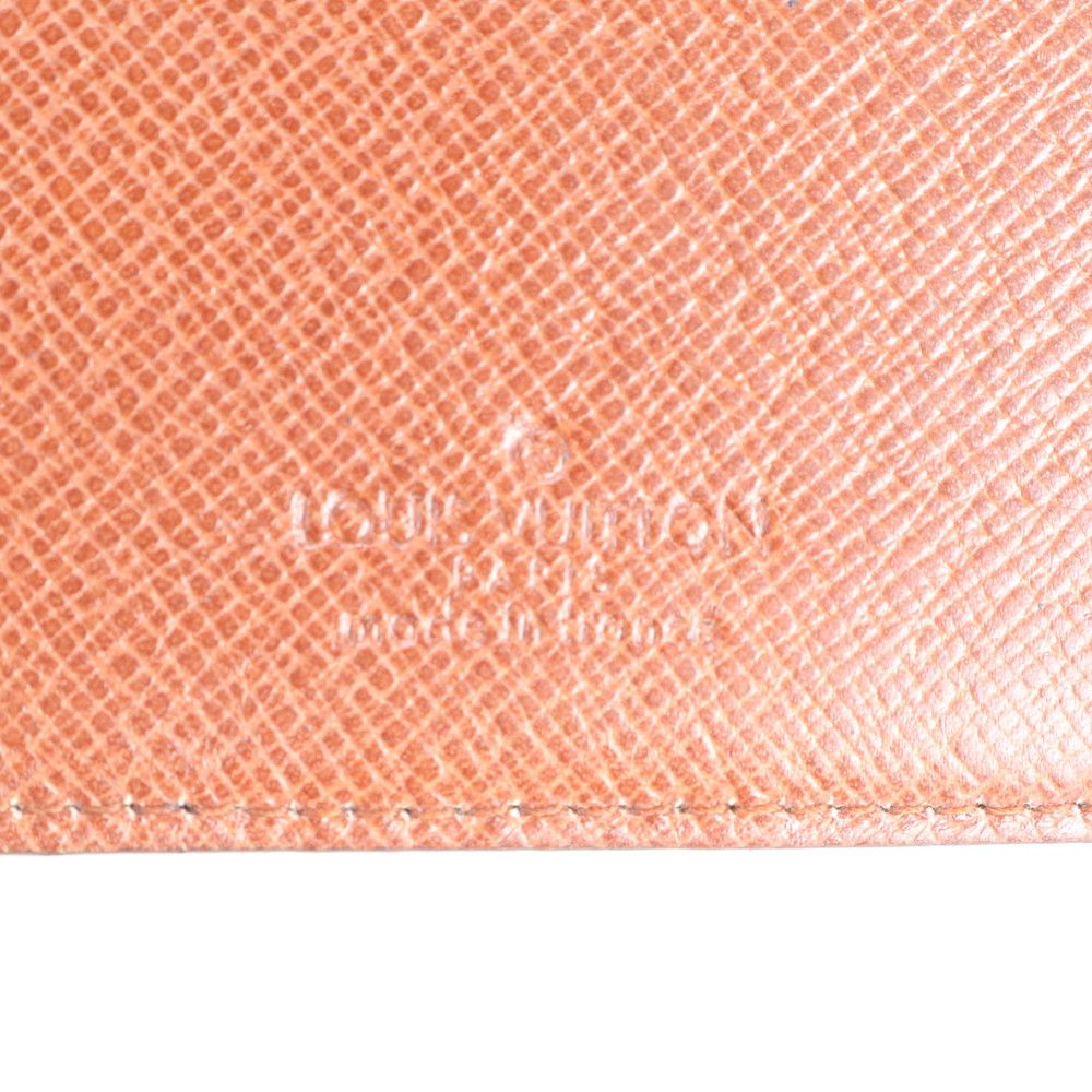 Louis Vuitton Monogram Card Holder Cles Leather Wallet Bifold — view 8
