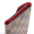 Louis Vuitton Damier Portefeuille Victorine Leather Trifold Wallet — view 4