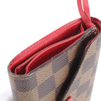 Louis Vuitton Damier Portefeuille Victorine Leather Trifold Wallet — view 3
