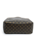 Louis Vuitton Deauville Brown Monogram Canvas Handbag — view 6