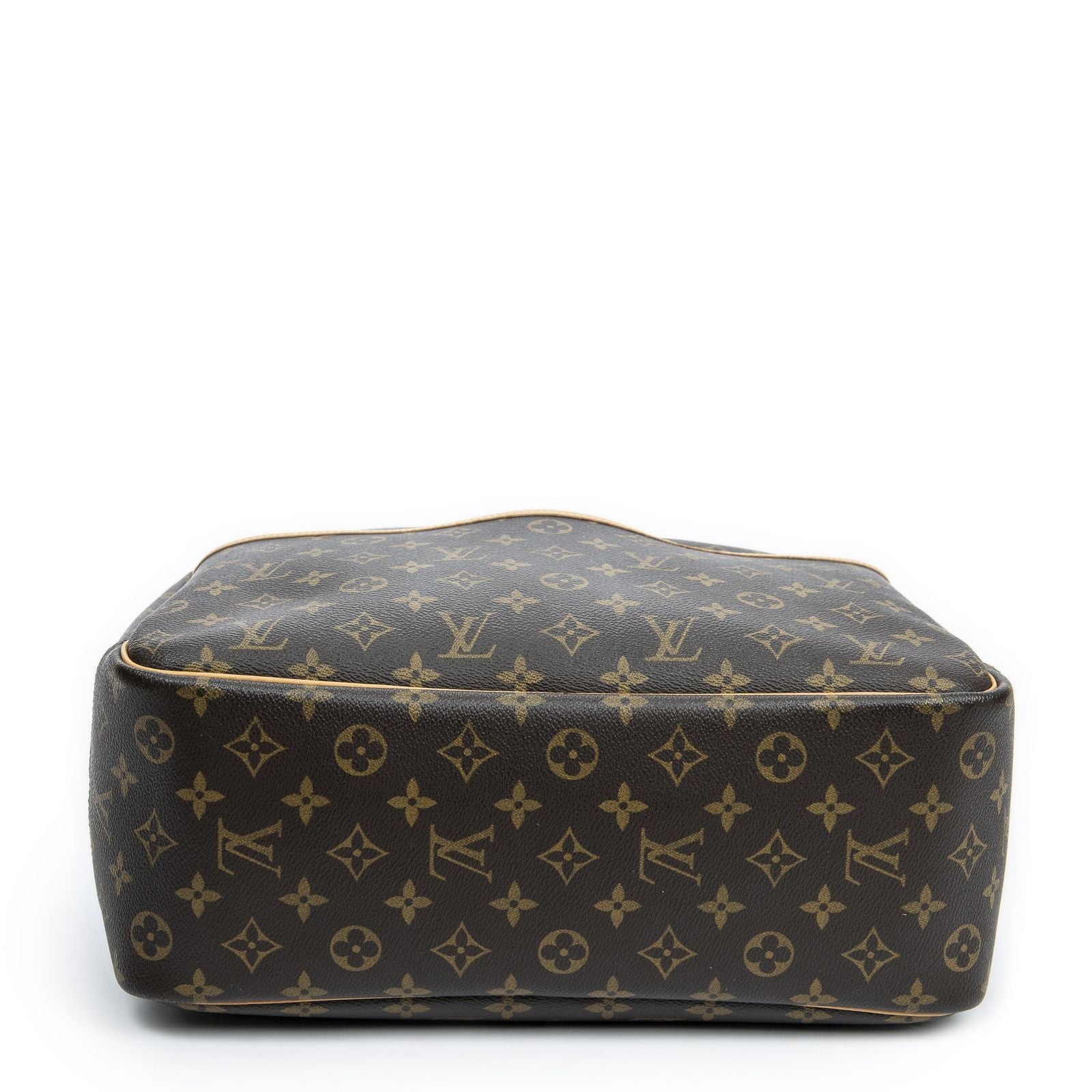 Louis Vuitton Deauville Brown Monogram Canvas Handbag — view 6