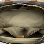 Louis Vuitton Deauville Brown Monogram Canvas Handbag — view 9