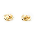 Chanel CC Diamond Clip on Earrings Gold Plated — view 2